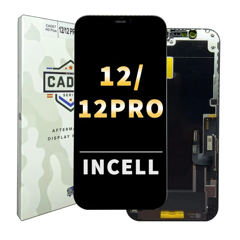 Replacement Screen Assembly Compatible with iPhone 12/ 12 Pro, Incell COG, HD Plus, Cadet Plus