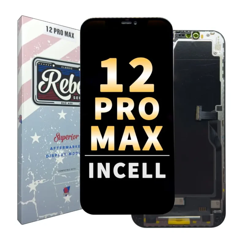Replacement Screen Assembly Compatible with iPhone 12 Pro Max, Incell COF, HD Premium, Rebel