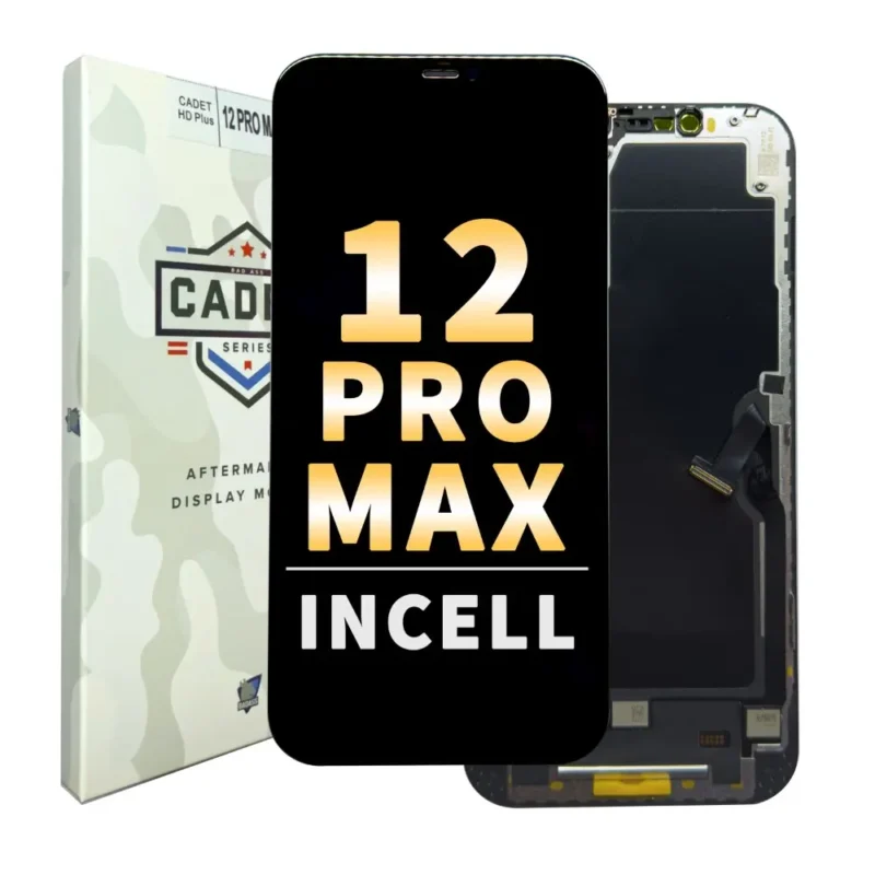 Replacement Screen Assembly Compatible with iPhone 12 Pro Max, Incell COG, HD Plus, Cadet Plus