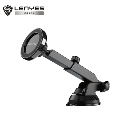 Lenyes CR184, Universal Car Phone Holder, Black