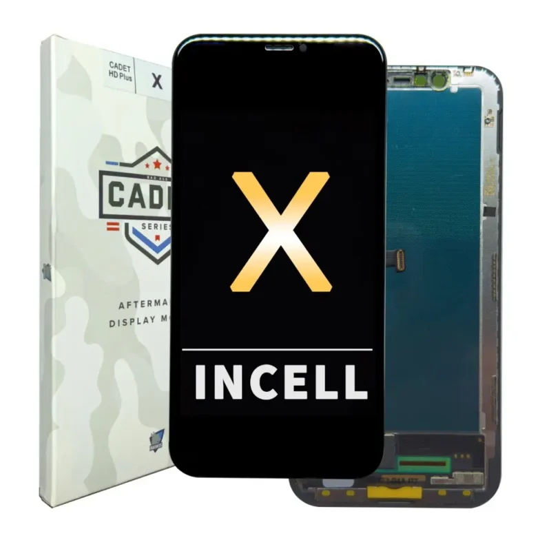 Replacement Screen Assembly Compatible with iPhone X, Incell COG, HD Plus, Cadet Plus