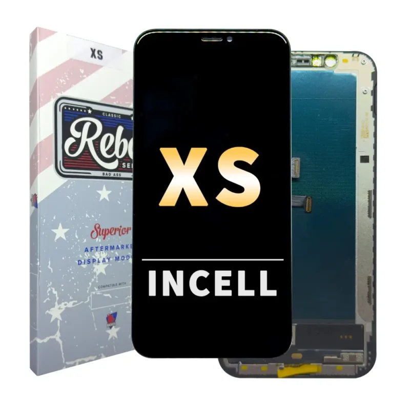 Replacement Screen Assembly Compatible with iPhone XS, Incell COF, HD Premium, Rebel