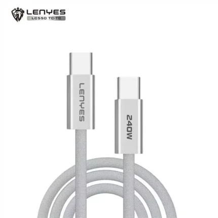 Lenyes LC550 TC-TC, 240W Data Cable, White